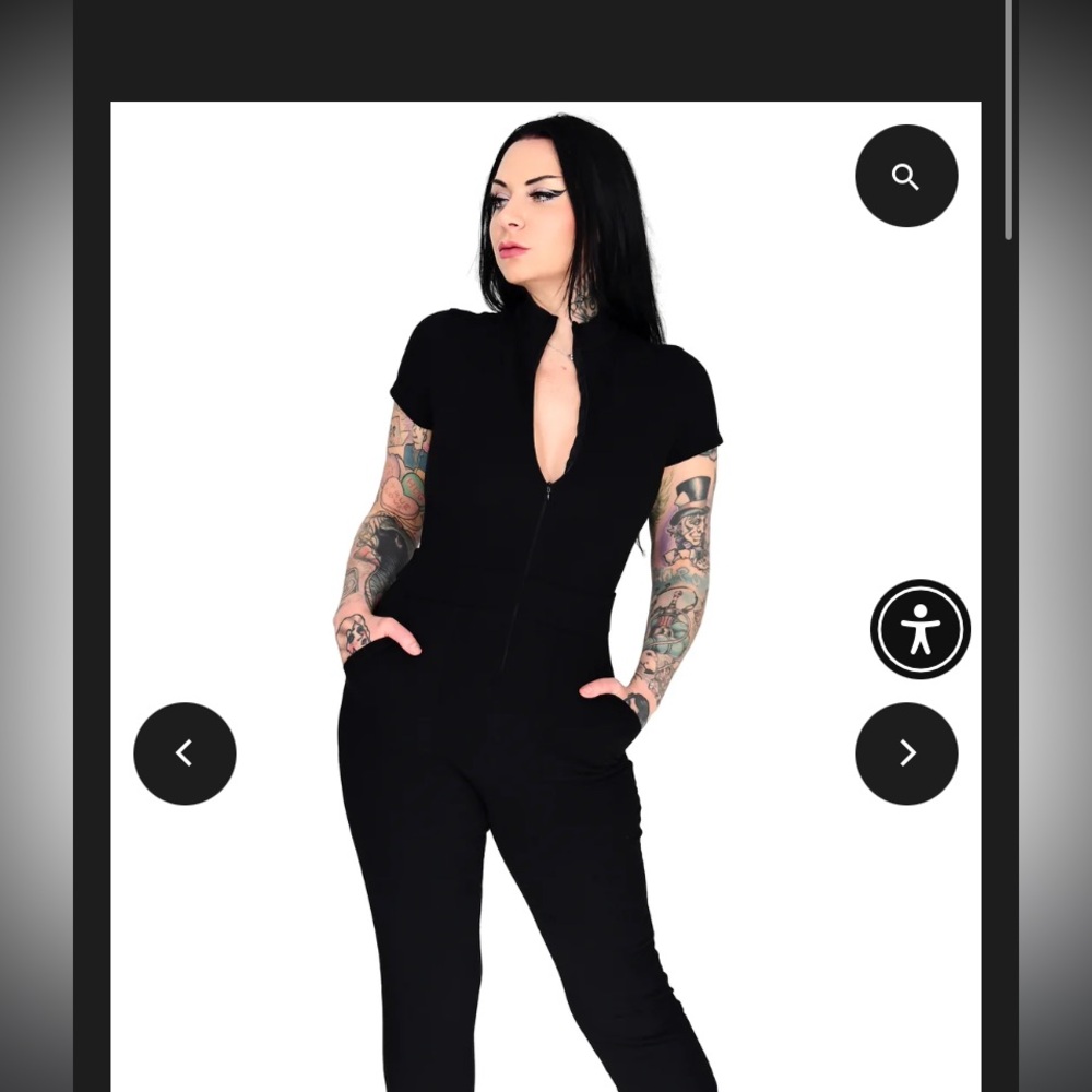 Foxblood mickie jumpsuit nwt 3x SOLD